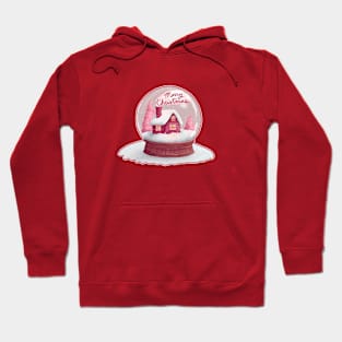 Snow Globe Merry Christmas Hoodie